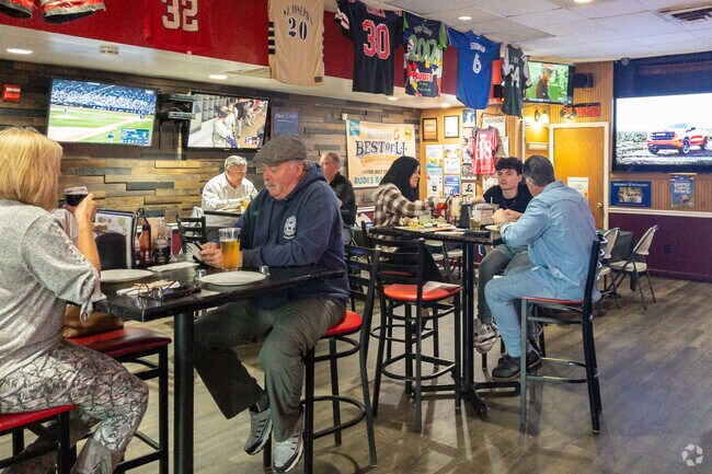 Rudi's Bar & Grill is a go to establishment that offers food, drink, games, and sports in Medford.