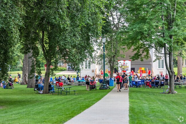 The Children’s Theatre has plenty of space, just bring a lawn chair.