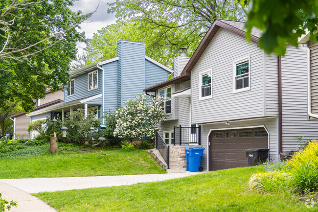 The Highland neighborhood is a small neighborhood backed by acres of forest in Middleton, WI.