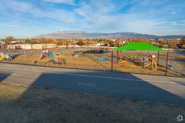 Playground at Susie R Marmon Elementary School.
