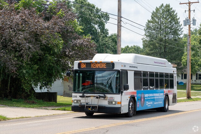 The Akron Metro provides public transportation for the residents of Jonhson's Corners.