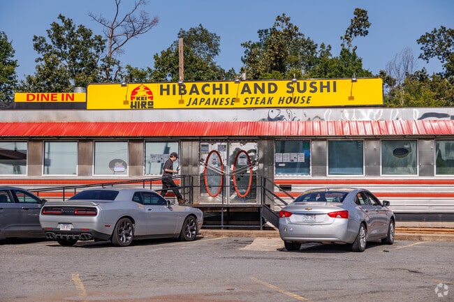 Keihiro Hibachi and Sushi sits in a distinctive dinner setting in Amboy.