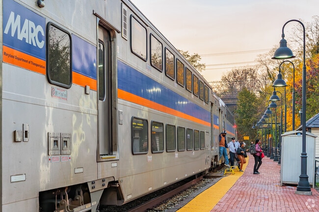 Rockville was connected to the B&O Railroad in the 19th century, and still services commuters.