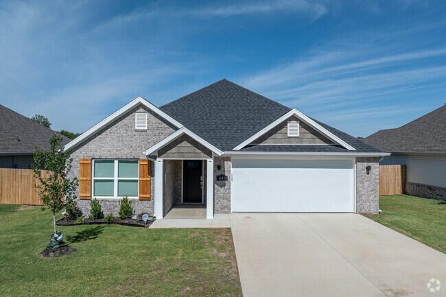 Many recently constructed homes in the Asbell neighborhood are new traditional.