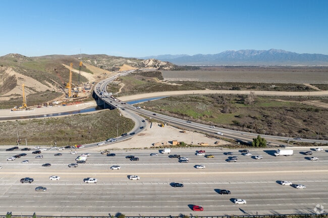 The Greenriver community will usually use the 91 freeway to get in and out of the Corona area.