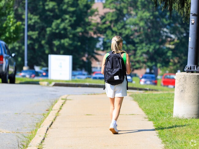 Greendale is bustling with college students.