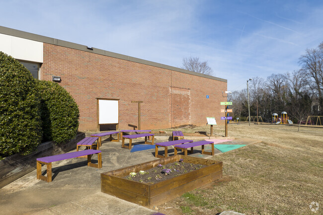 Vaughan Academy of Technology outdoor classroom.