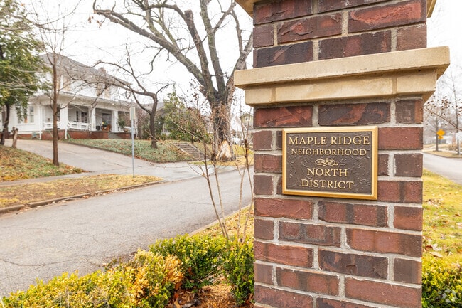 Historic Maple Ridge neighborhood sits on the cusp of downtown Tulsa and the Arkansas River.