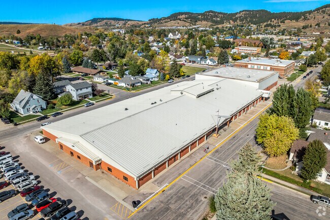 Sturgis Williams Middle School  offers a sprawling campus when viewed from above.