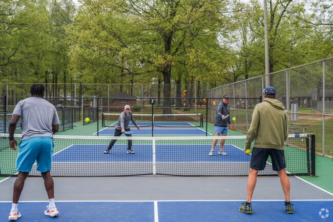 Starkville’s McKee Park provides families with a variety of recreational activities, including sports courts and shaded picnic areas within the city.