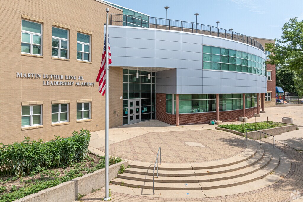 Martin Luther King Academy serves students in grades PK-8 in Grand Rapids, Michigan.