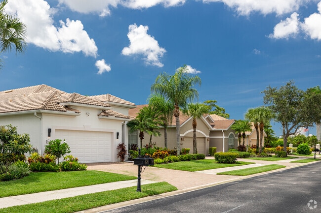 Cypress Woods homes are built in a variety of colors, but share a common design language.