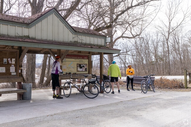Take a trip along the Katy Trail and check out the many rest stops in Defiance.
