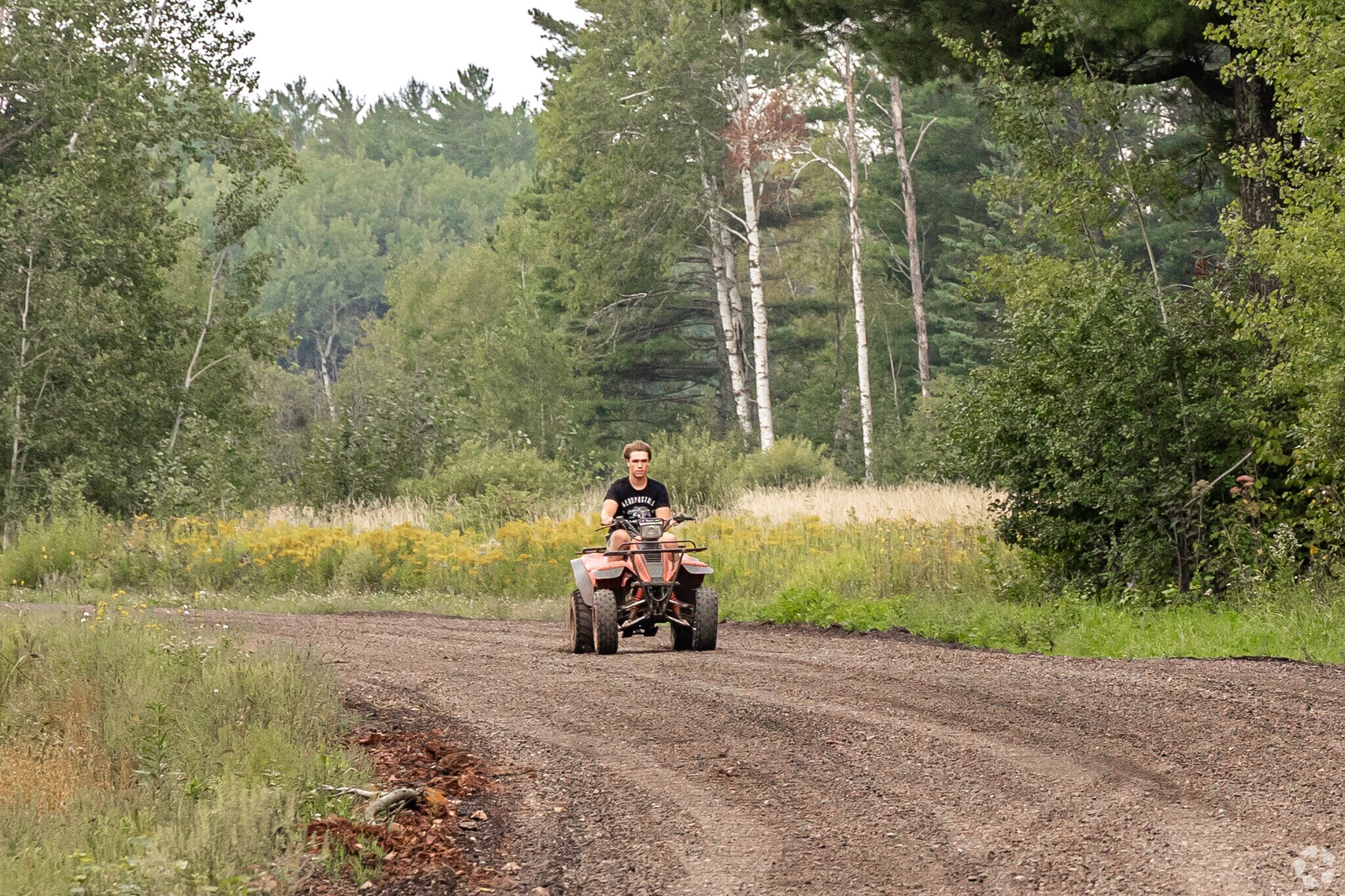 Superior Municipal Forest accommodates atv's, cross-country skiing, and snowmobiling.