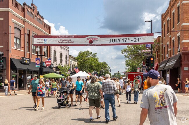 Hopkins has celebrated the Hopkins Raspberry Festival since 1935.