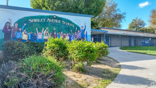 Students and staff love the campus of Shirley Avenue Elementary School.