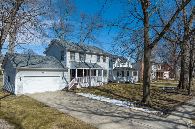 Clawson has many two story homes.