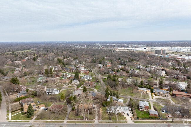 Beautiful homes and nature combine in Palmer Woods.