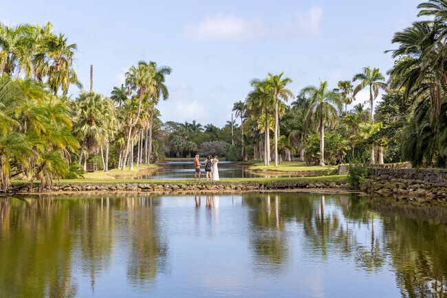 Fairchild Gardens near Gables Estates has outdoor event spaces.