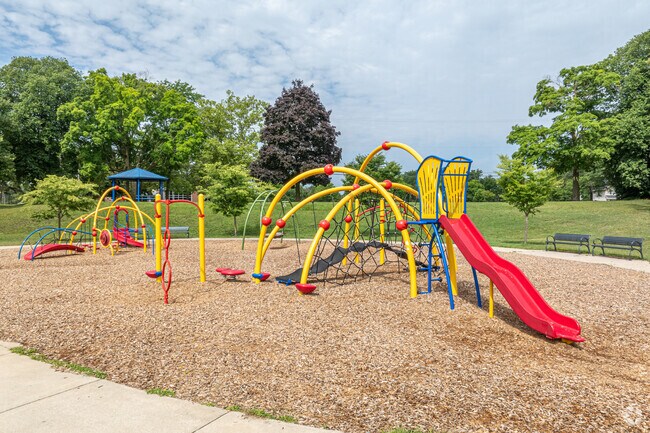 Children love running around and playing at Campau Park near Southeast Community Association.