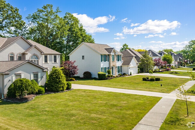 Westlake housing developments provide residents with large lawns and plenty of neighbors.