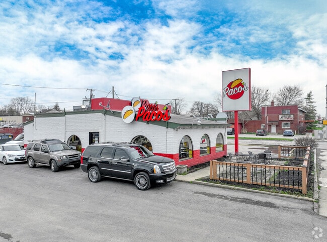 Order a tasty taco at Pacos Restaurant in Forest Manor.