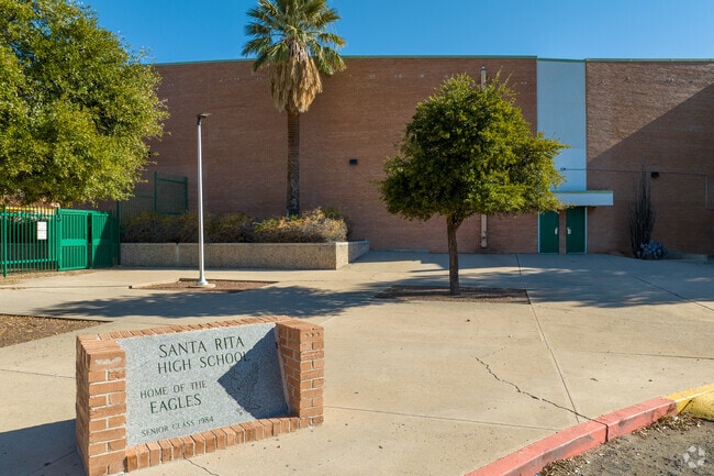 Santa Rita High School has a large auditorium.