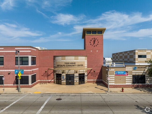 The Metcalf School is located on North Ave in Ralph H Metcalfe School.