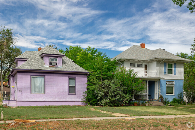 Northside has many unique and colorful homes in the community.