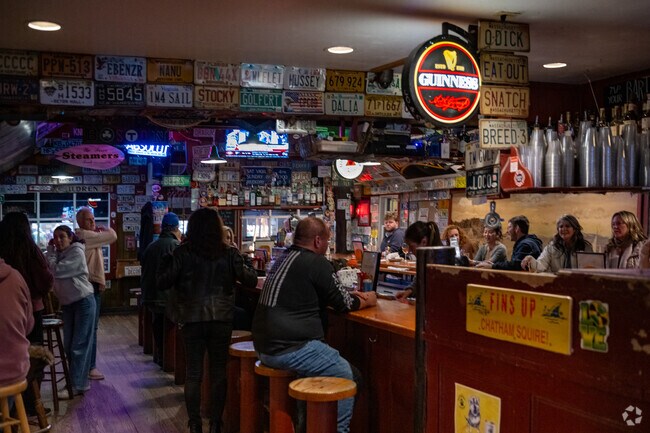 The Chatham Squire offers casual dining, trivia, and occasional live music downtown.