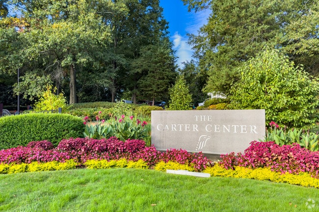 Poncey-Highlands hosts the Carter Center, a sanctuary for reflection on peace and justice.