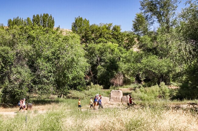 The North End enjoys access to many nature trails.