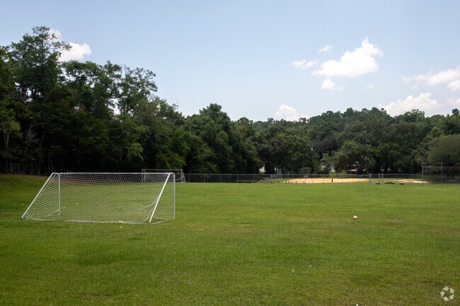 Griffin Middle School has large sports fields for students to enjoy.