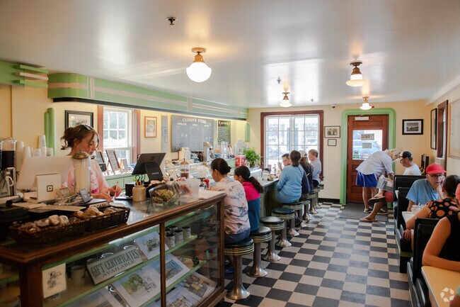 Carson's Store in Noank has a fanciful breakfast and lunch menu with many standards.