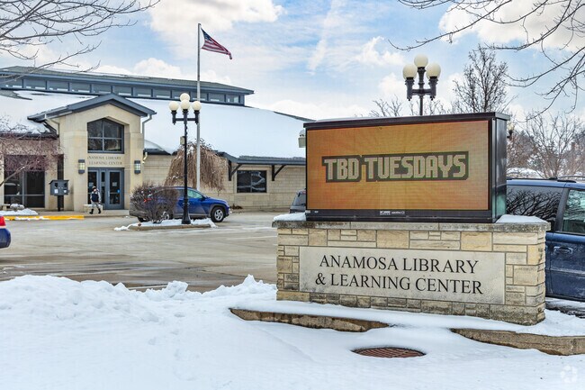Anamosa Library is a favorite amongst residents.