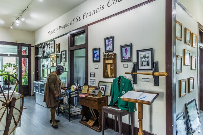 Discover the rich history and vibrant culture at the St. Frances County Museum in Forrest City.