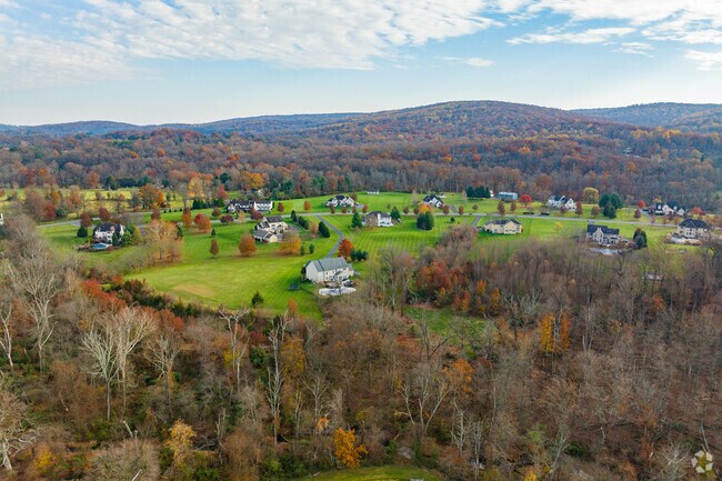 Charm of Union Township's winding roads through its rolling hills.