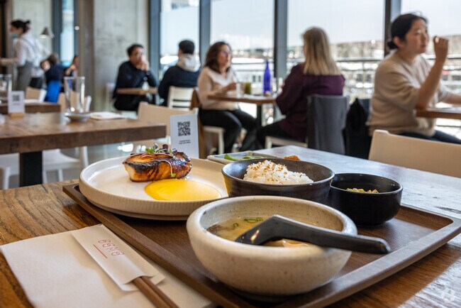 The incredible Blackened Miso Cod from The Waterfront's DOMODOMO Jersey City.