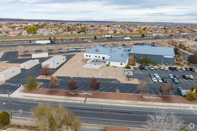 La Academia De Esperanza aerial view.