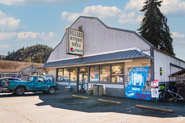 The Dillard store is a convenient place to get groceries and it is right off the Highway 42.