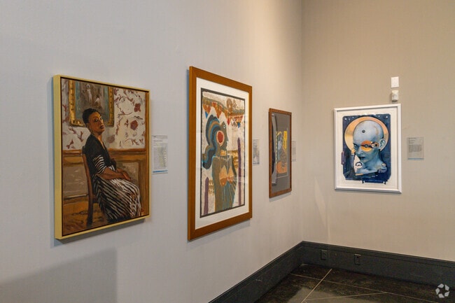 Martin Park residents can check out the collection at the Alexandria Art Museum.