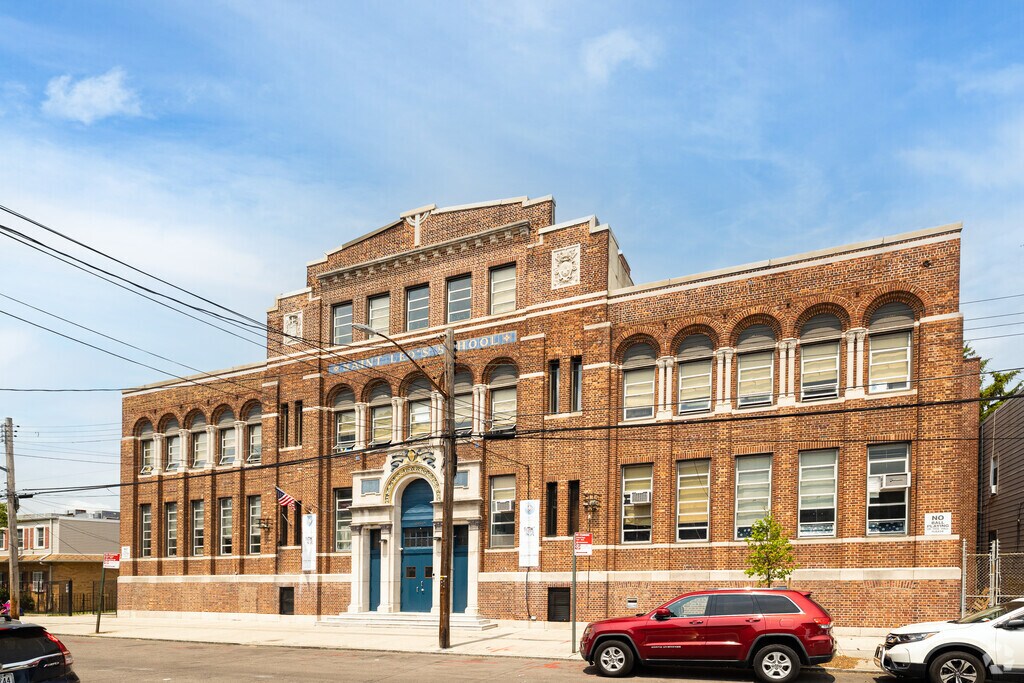 St Leo's Elementary  is a Catholic school housed in a large classic building on a quiet street in Corona, Queens.