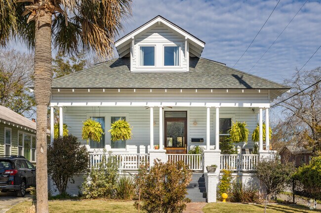 Find cute bungalow style homes with delightful front porches in North Central.