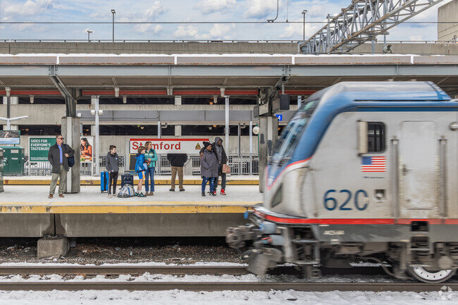 Easily commute to NYC via the Metro-North line in Stamford.