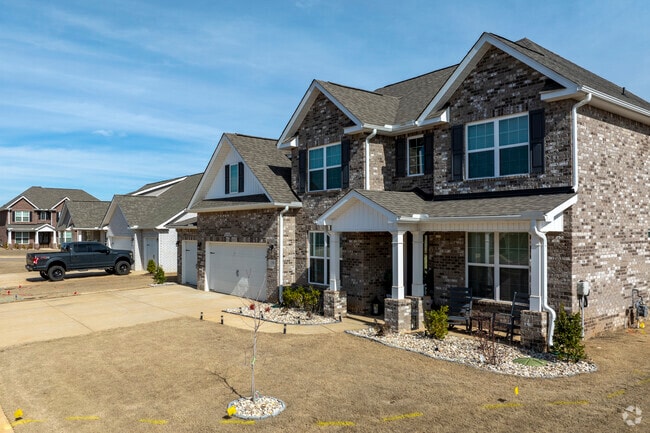 Many newer construction homes in Meridianville are brick and moderatley priced.
