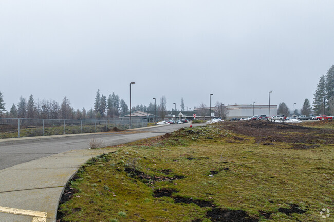 Hallett Elementary sits close the many homes in the area.