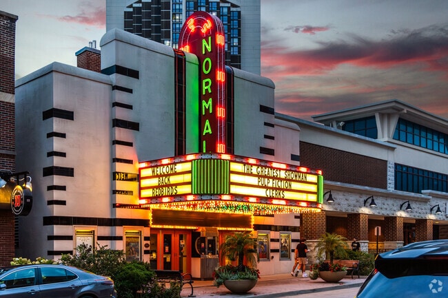 Normal residents can catch new and old flicks at the Normal Theatre.