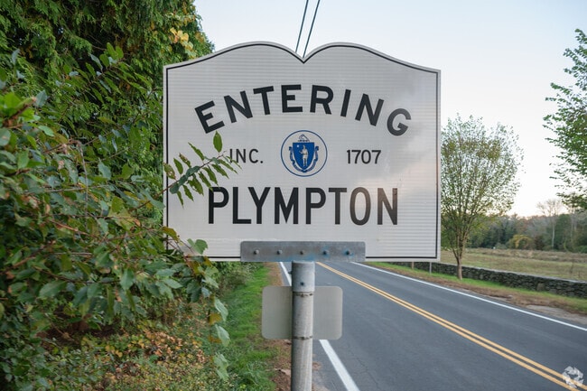 Entering Plympton on the rural tree-lined streets is a welcome sight.