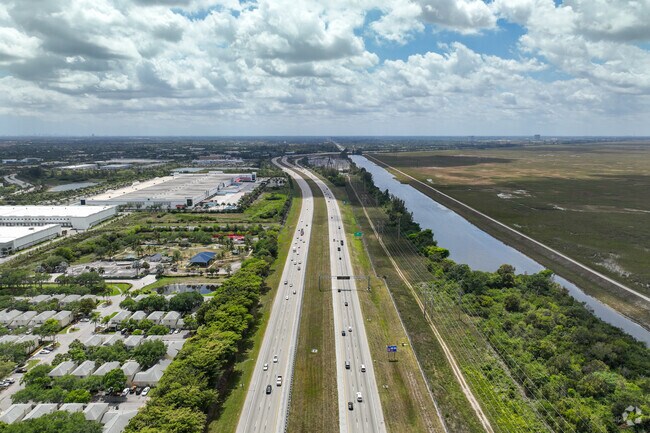 Ockeechobee gives you access when you want to travel south from Golden Lakes.