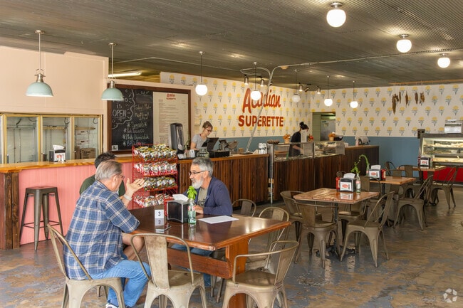 Acadian Superette is a charming spot for locals to grab a delicious meal in Freetown-Port Rico.